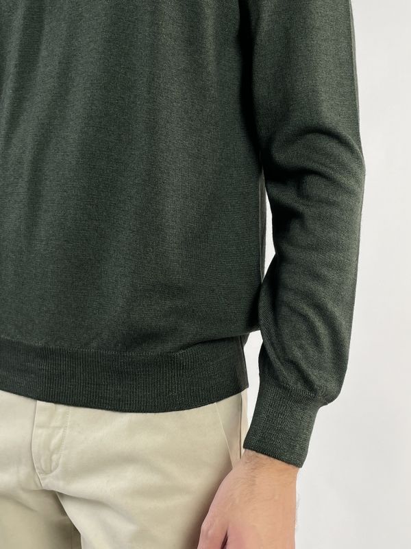 Pullover manica lunga Gran Sasso - bosco