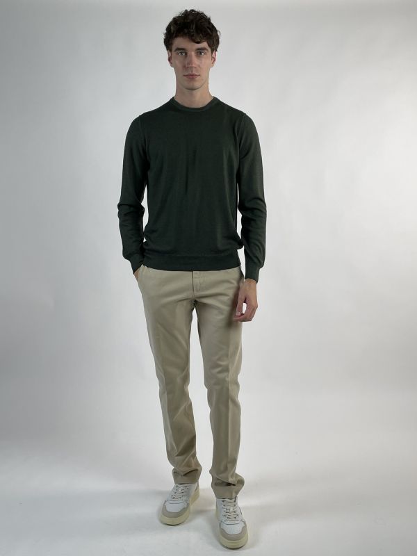 Pullover manica lunga Gran Sasso - bosco