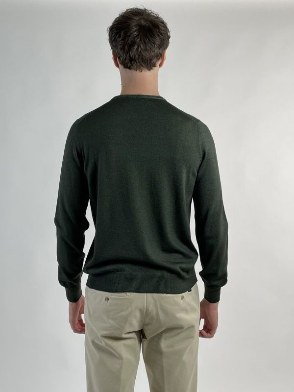 Pullover manica lunga Gran Sasso - bosco