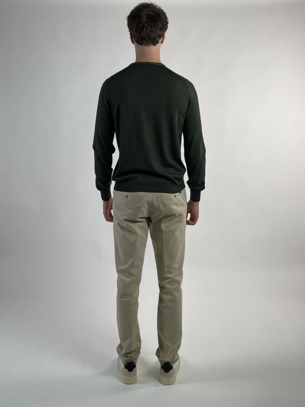 Pullover manica lunga Gran Sasso - bosco