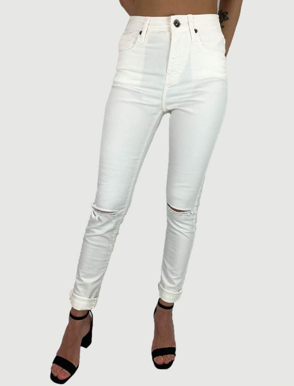 Pantalone casual Jossy - bianco