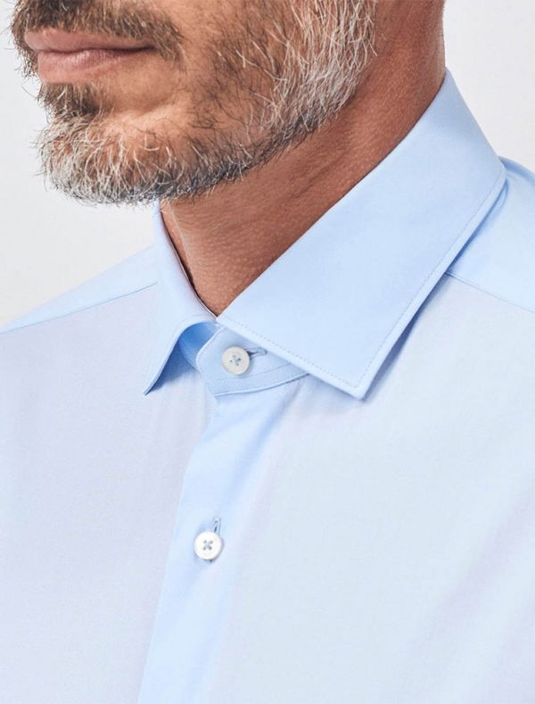 Camicia manica lunga Xacus - azzurro