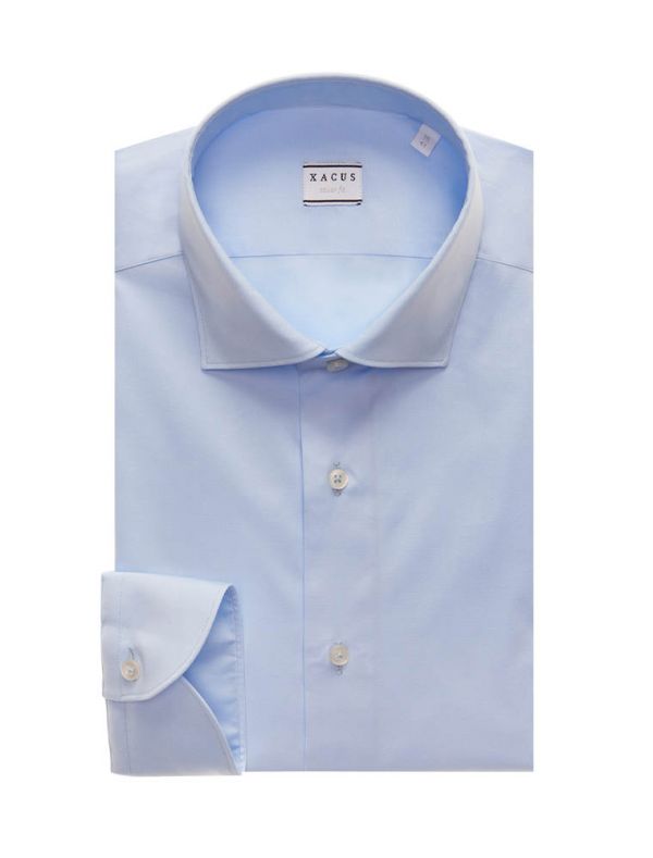 Camicia manica lunga Xacus - azzurro