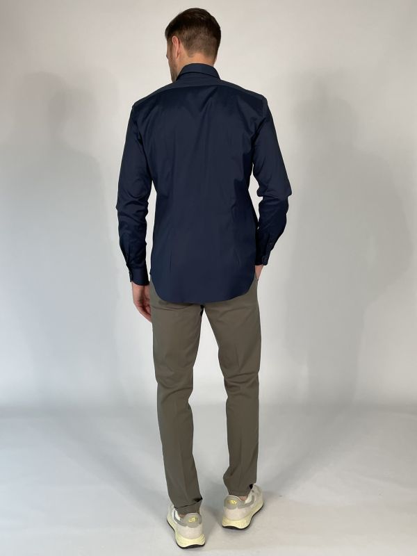 Camicia manica lunga Xacus - blu