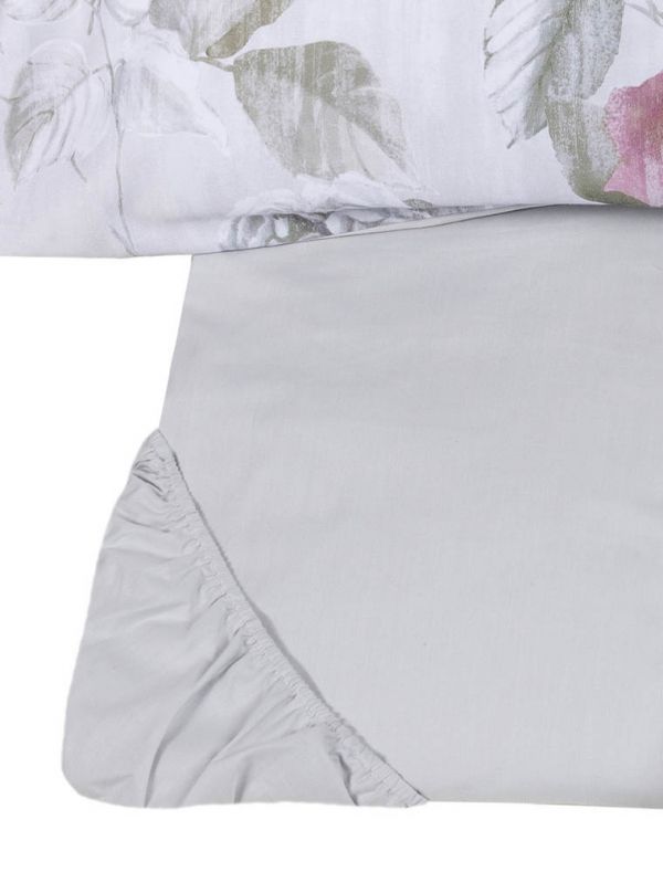 Completo lenzuola 2 piazze flanella - panna