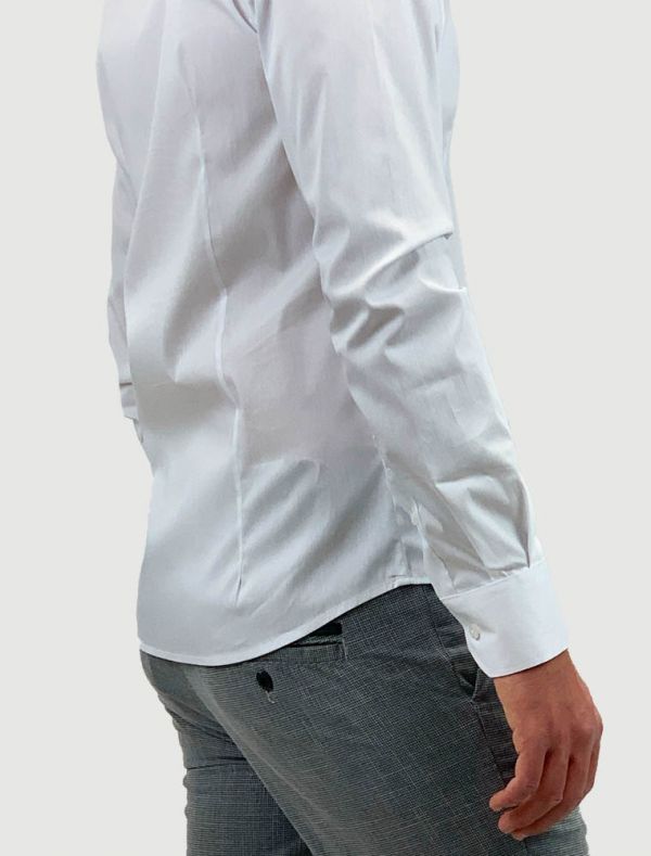 Camicia manica lunga Identikit - bianco