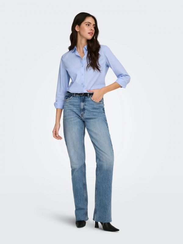 Camicia manica lunga giovane Jdy - azzurro