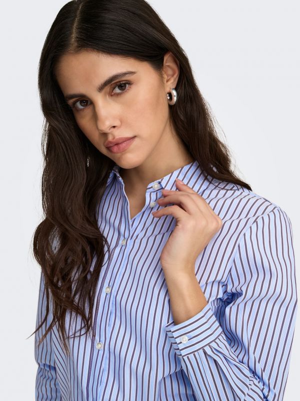 Camicia manica lunga giovane Jdy - brown