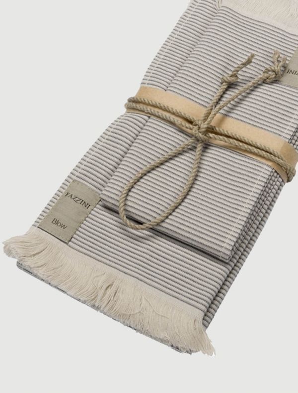 Completo asciugamani Fazzini - grigio