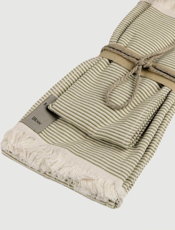 Completo asciugamani Fazzini - verde