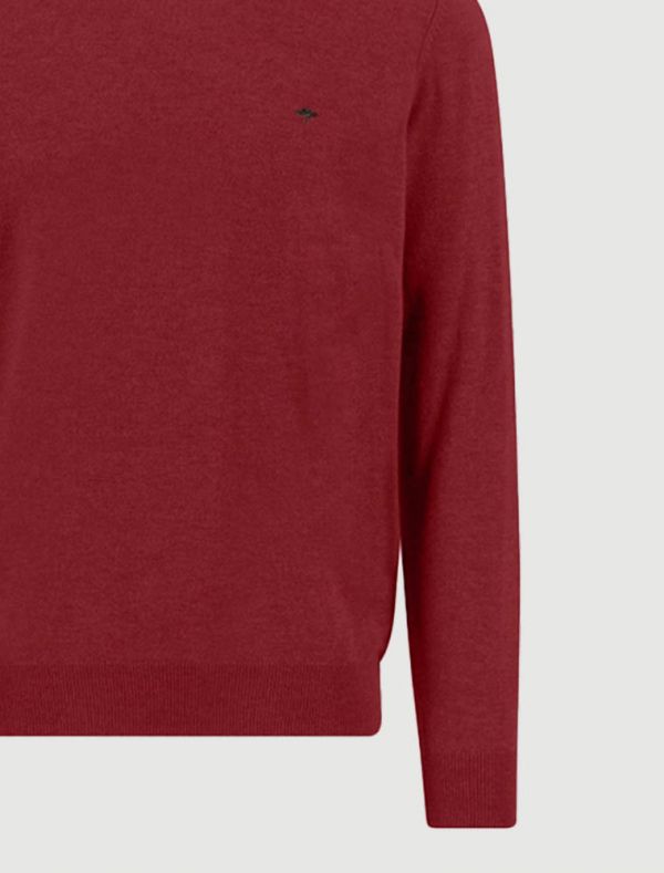 Maglia manica lunga casual Fynch-hatton - bordeaux
