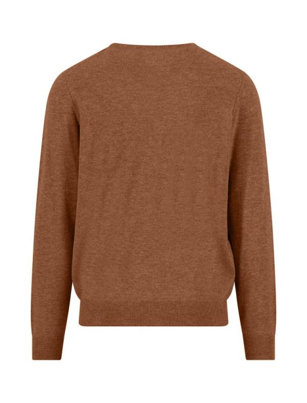 Maglia manica lunga casual Fynch-hatton - cammello