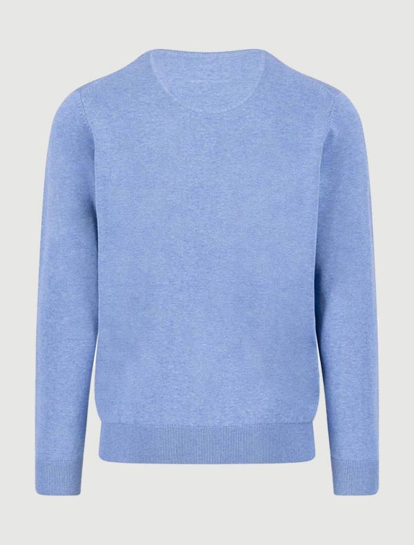 Maglia manica lunga casual Fynch-hatton - cielo