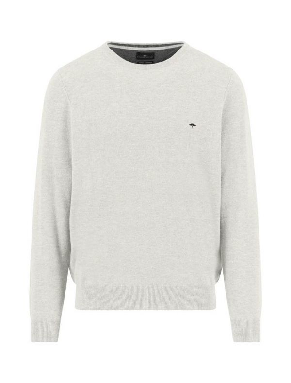 Maglia manica lunga casual Fynch-hatton - gesso