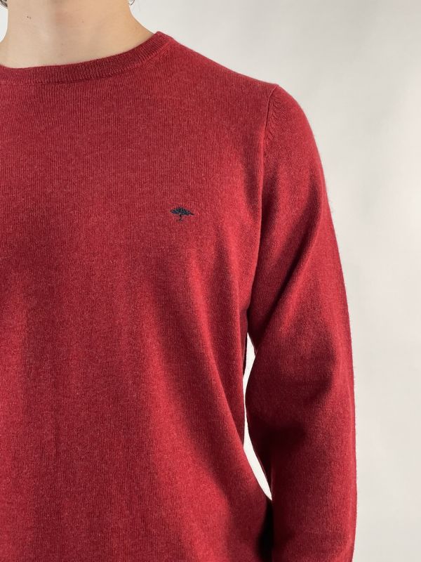 Maglia manica lunga casual Fynch-hatton - mattone