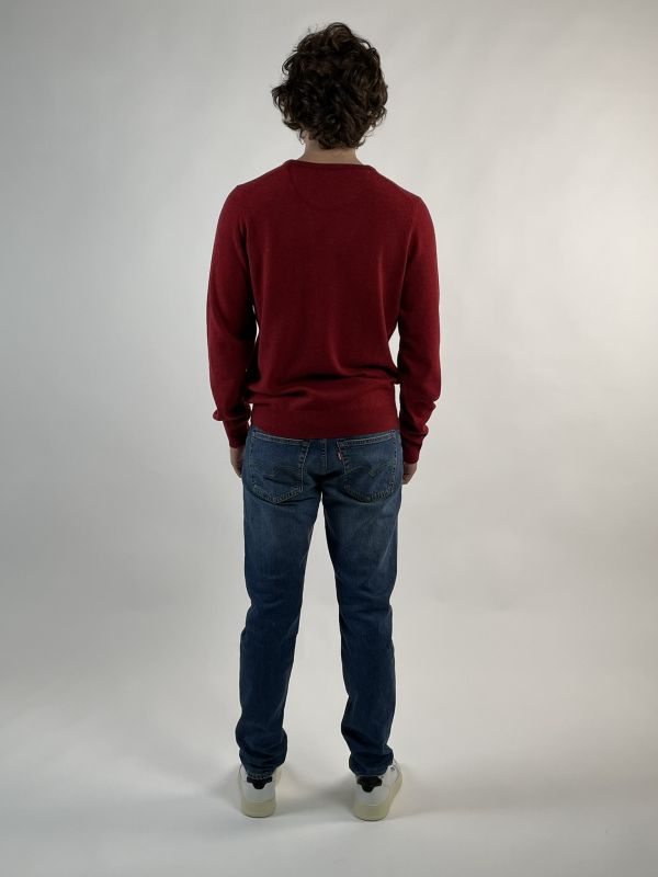 Maglia manica lunga casual Fynch-hatton - mattone