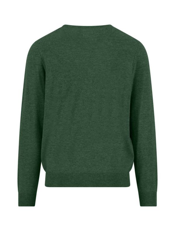 Maglia manica lunga casual Fynch-hatton - smeraldo