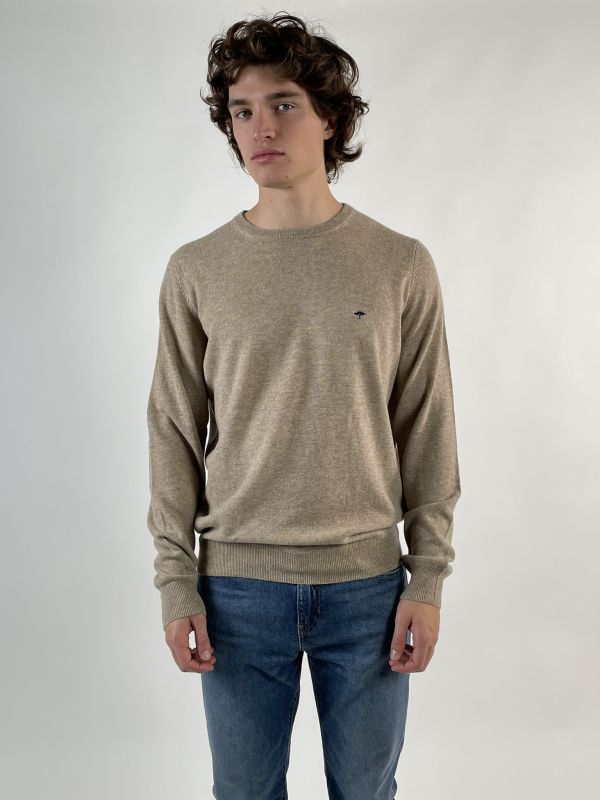 Maglia manica lunga casual Fynch-hatton - taupe