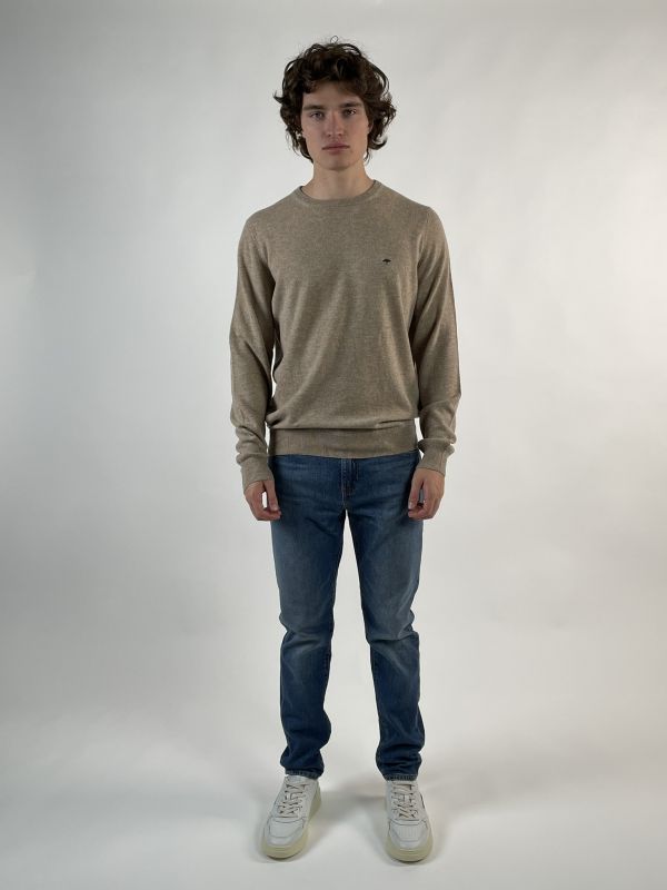 Maglia manica lunga casual Fynch-hatton - taupe