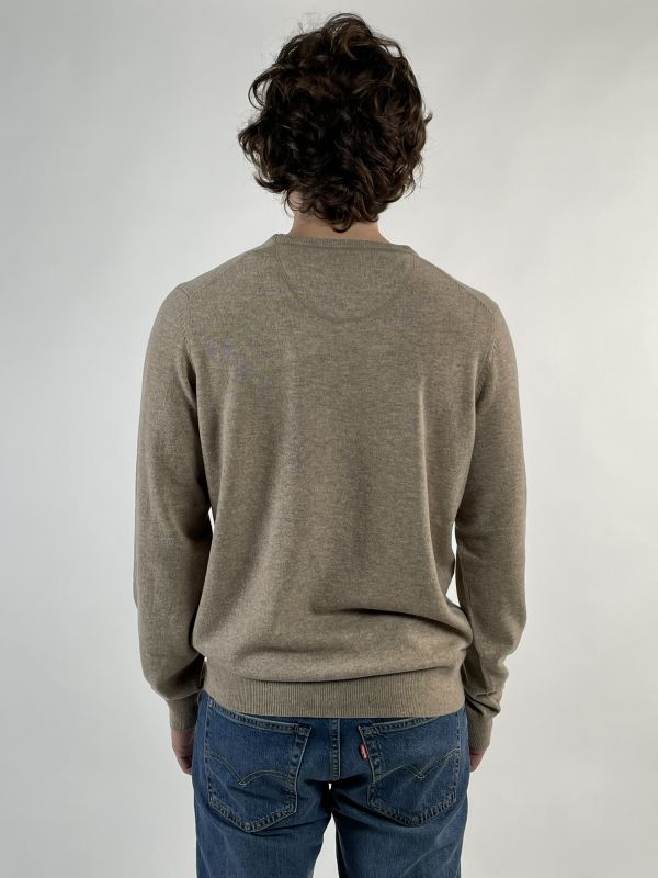 Maglia manica lunga casual Fynch-hatton - taupe