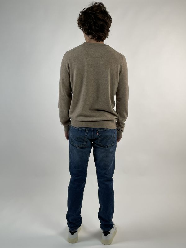 Maglia manica lunga casual Fynch-hatton - taupe
