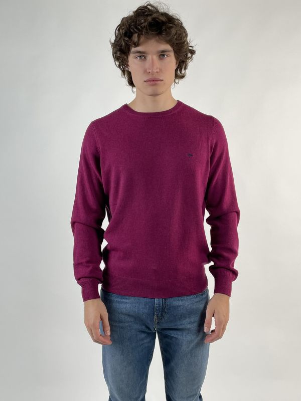 Maglia manica lunga casual Fynch-hatton - uva