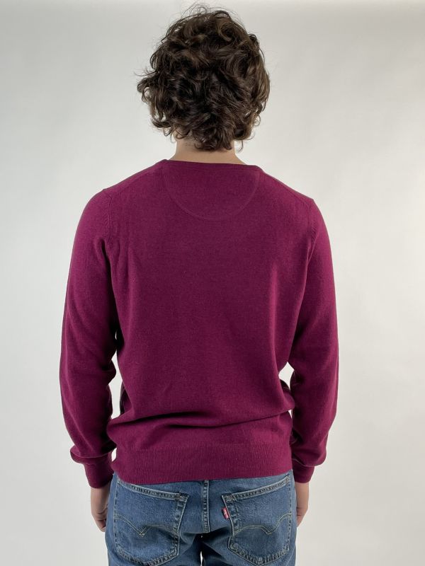 Maglia manica lunga casual Fynch-hatton - uva