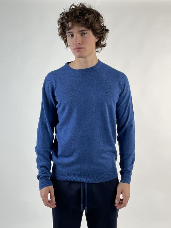 Maglia manica lunga casual Fynch-hatton - blue