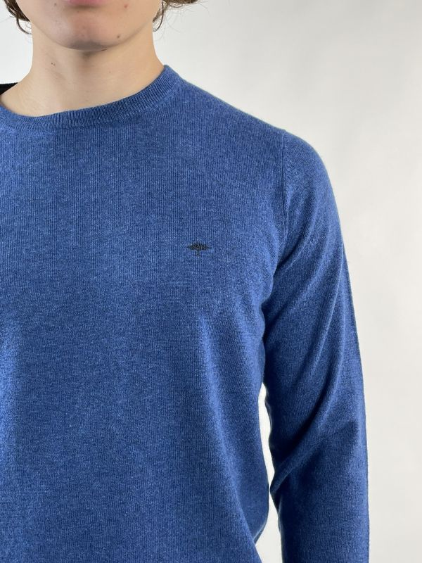Maglia manica lunga casual Fynch-hatton - blue