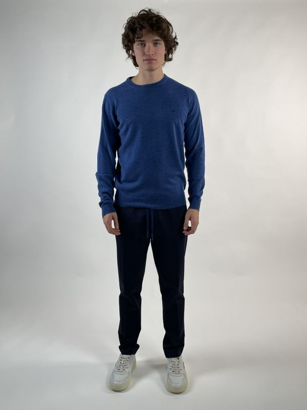 Maglia manica lunga casual Fynch-hatton - blue