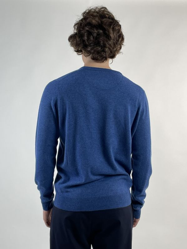 Maglia manica lunga casual Fynch-hatton - blue