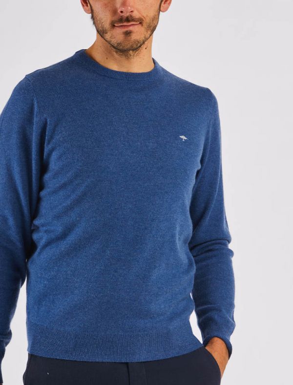 Maglia manica lunga casual Fynch-hatton - avio scuro