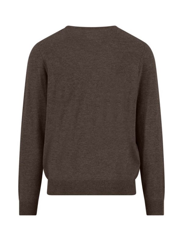 Maglia manica lunga casual Fynch-hatton - cioccolato