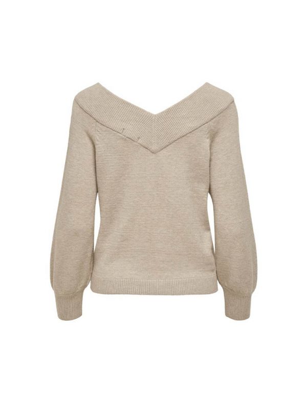 Pullover manica lunga Jdy - beige