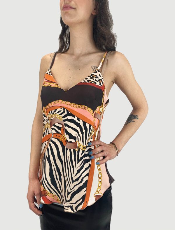 Top Rinascimento - arancio