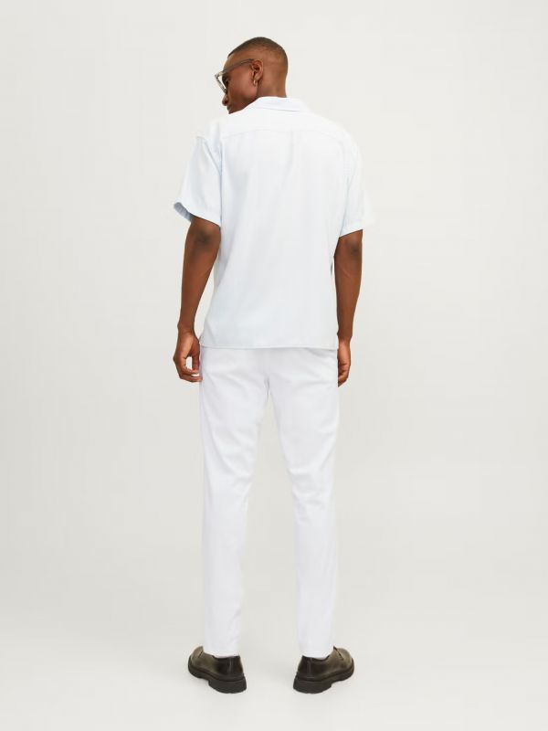 Pantalone casual Jack & Jones - white
