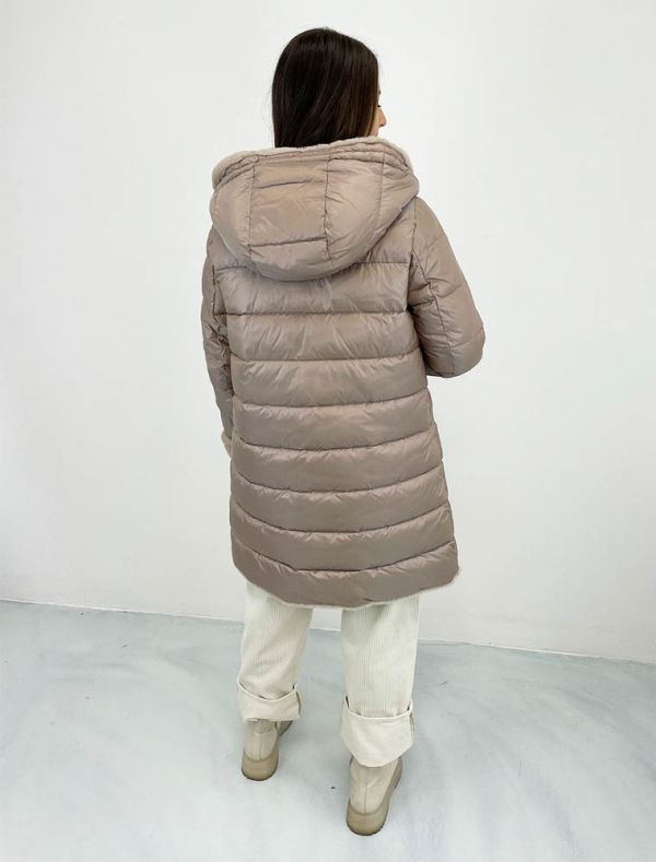 Cappotto imbottito Milestone - sabbia avorio