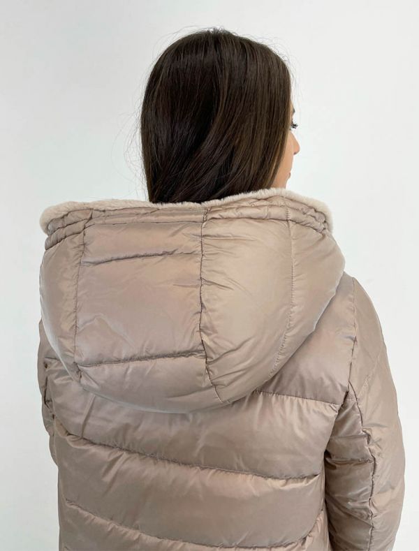 Cappotto imbottito Milestone - sabbia avorio