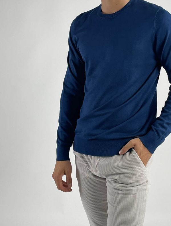 Maglia manica lunga Cranberry - denim