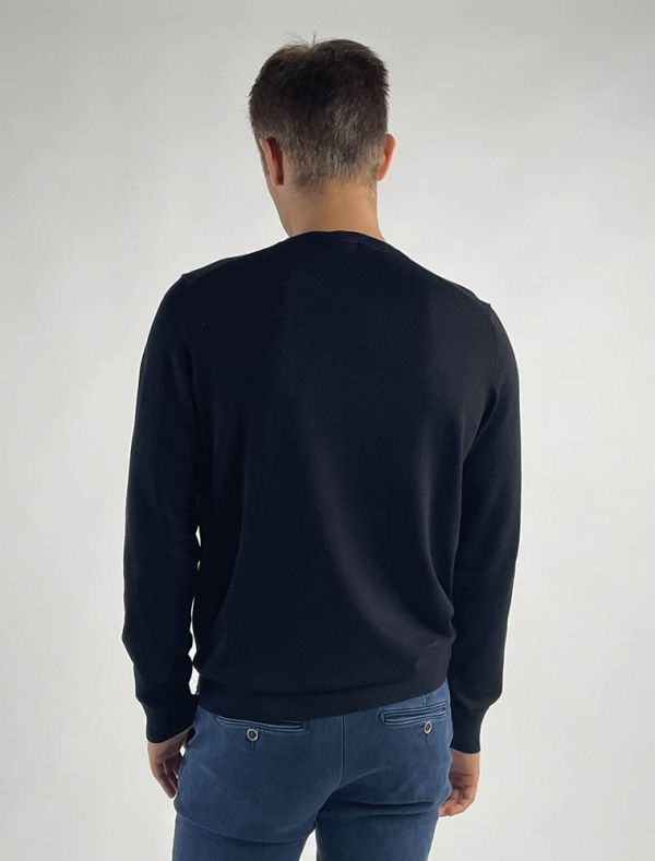 Maglia manica lunga Cranberry - nero