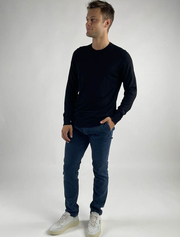 Maglia manica lunga Cranberry - nero