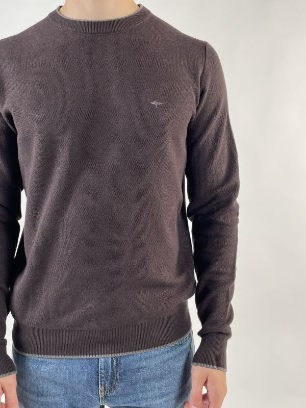 Maglia manica lunga casual Fynch-hatton - terra