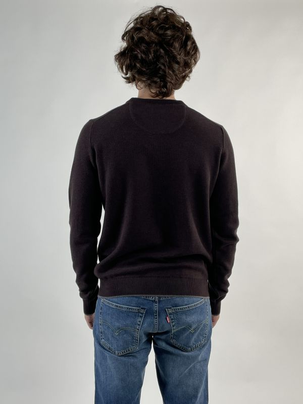Maglia manica lunga casual Fynch-hatton - terra