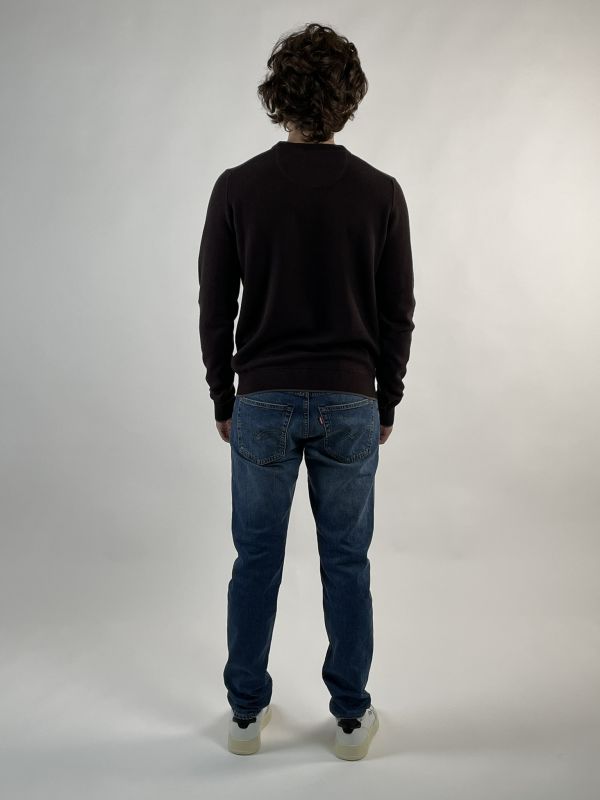 Maglia manica lunga casual Fynch-hatton - terra