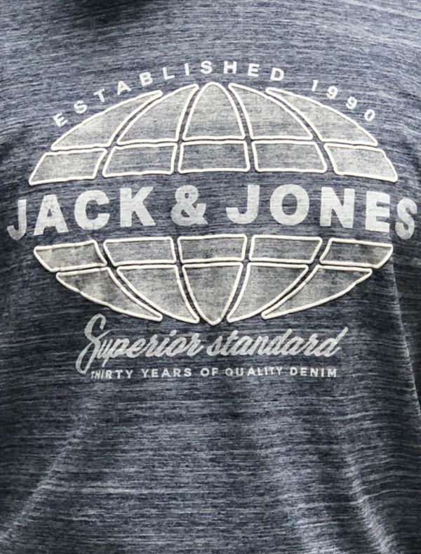 T-shirt manica corta Jack & Jones - navy