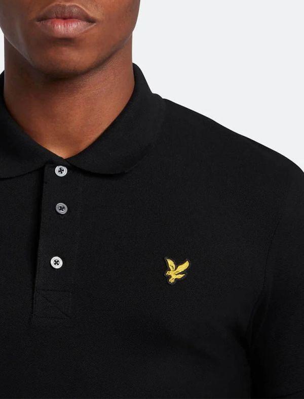 Polo manica corta Lyle&scott - black