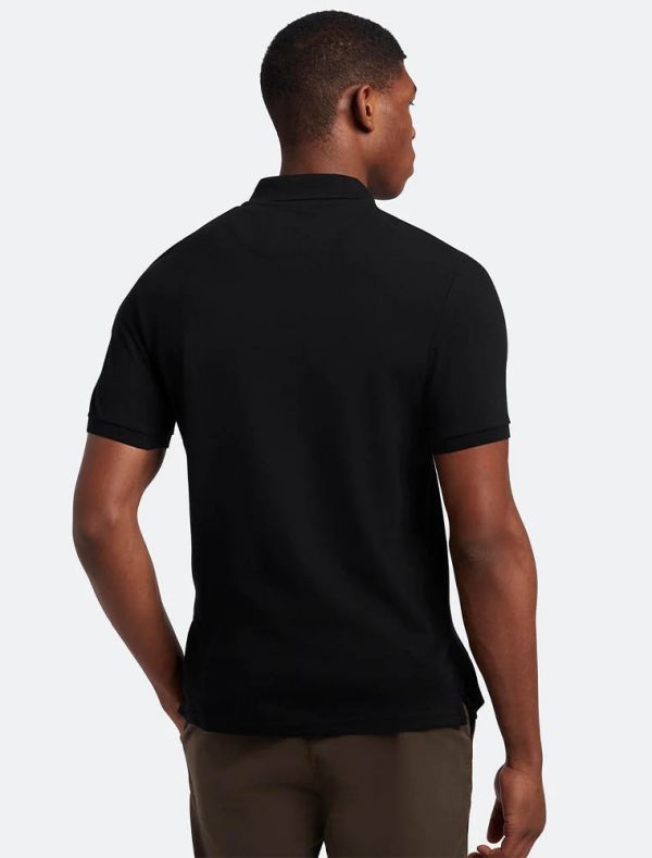 Polo manica corta Lyle&scott - black
