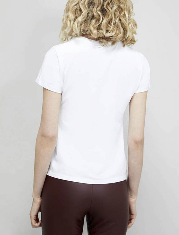 T-shirt manica corta Grey Pennyblack - bianco