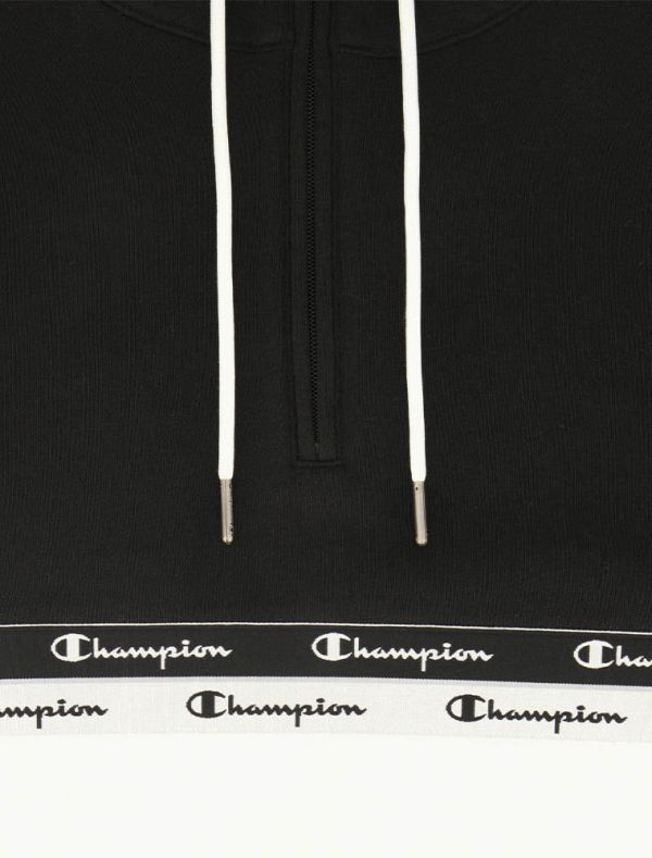 Felpa sportiva aperta Champion - white
