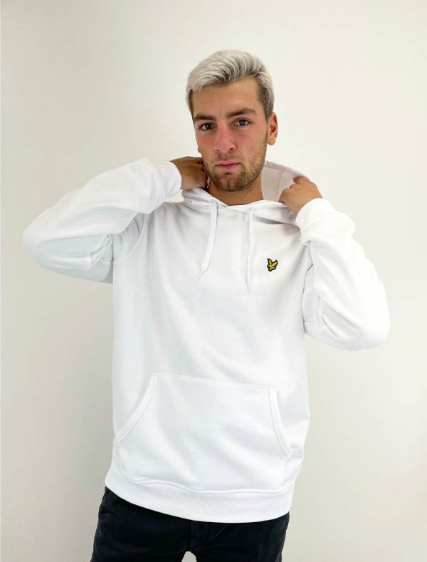 Maglia in felpa Lyle&scott - white